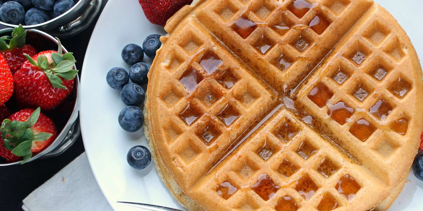 Gluten Free Vegan Belgian Waffles