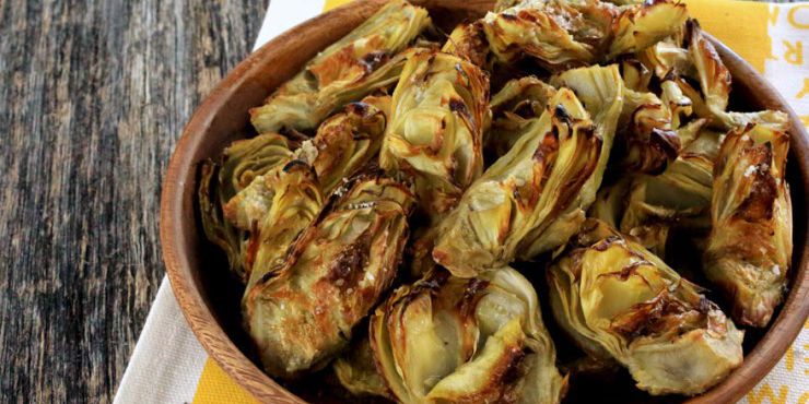 Perfectly Roasted Jerusalem Artichokes