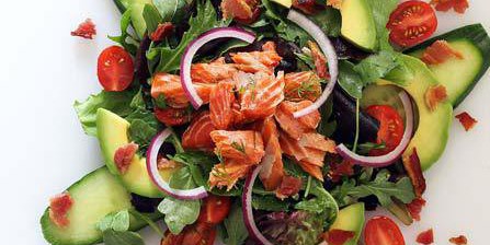 Paleo Smoked Salmon Salad (AIP)