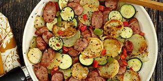 Italian Sausage & Zucchini Quick Skillet Recipe