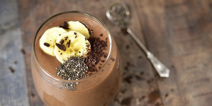 Prebiotic Chocolate Banana Dessert Smoothie