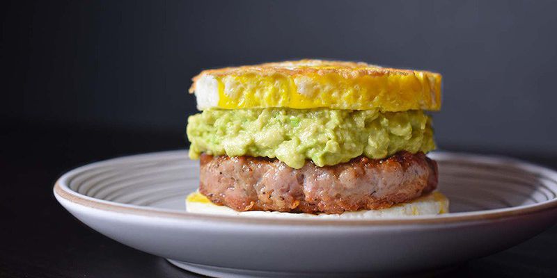 Paleo Sausage & Egg McMuffin