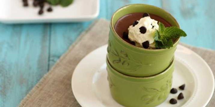 Paleo Chocolate Mint Pudding
