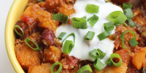 Butternut Squash and Quinoa Chili