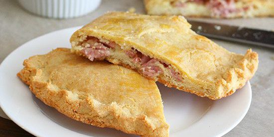 Low Carb Ham & Cheese Calzones