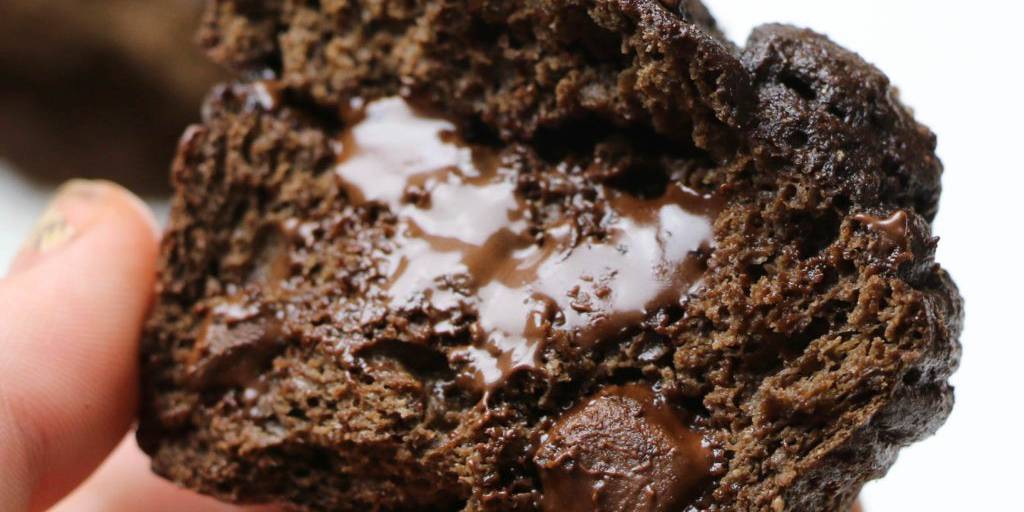 High Protein Double Chocolate Muffins