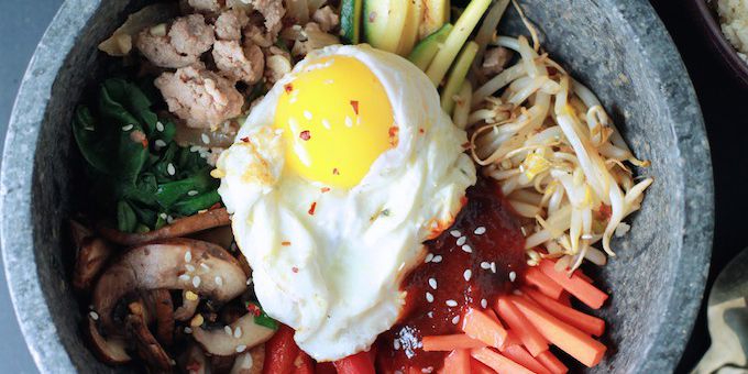 Low Carb Korean Bibimbap