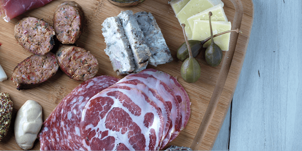 Low Carb Charcuterie Plate