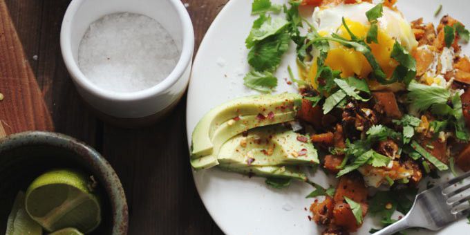 Sweet Potato Skillet Hash