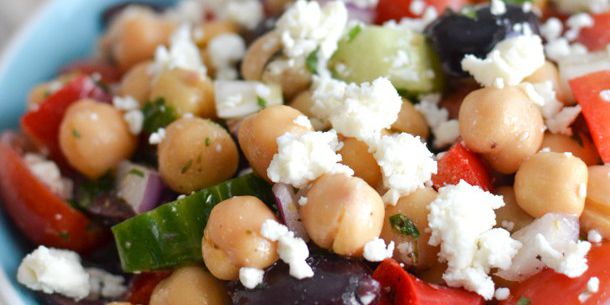 Mediterranean Chickpea Salad