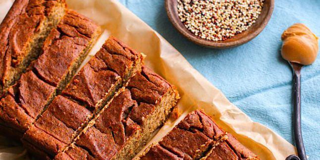 Gluten Free Banana Bread made from Quinoa