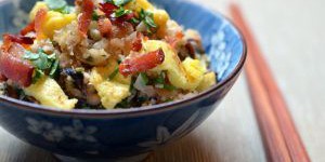 Asian Cauliflower Fried "Rice"