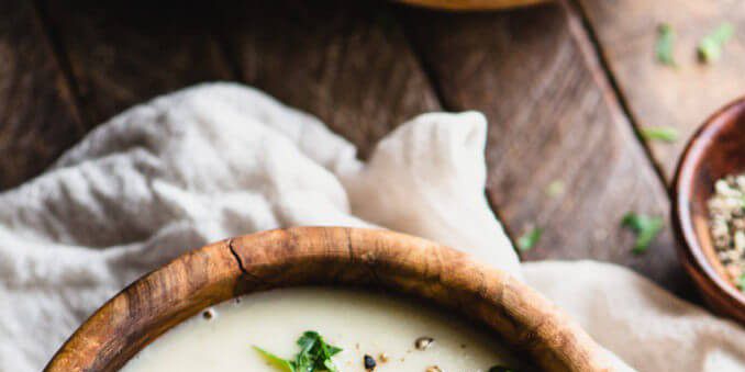 Creamy Leek Soup Recipe (Stove Top)