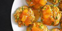 Curry Turkey Bites + Apricot Ginger Sauce