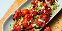 Roasted tomato salad