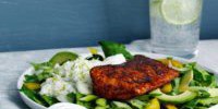 DA  Salmon Tandoori with cucumber sauce
