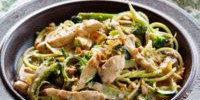 Chicken and veggie wok