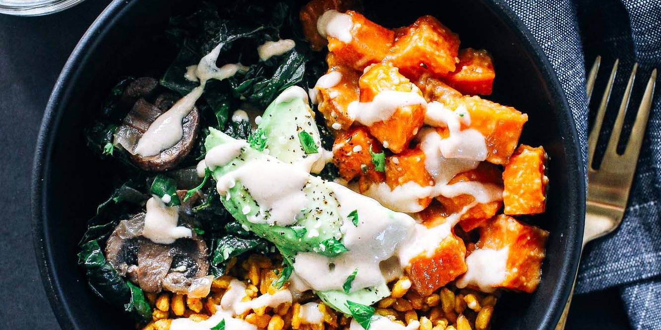 Spicy Chickpea Buddha Bowl