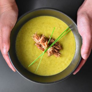Instant Pot Curried Cream of Broccoli Soup