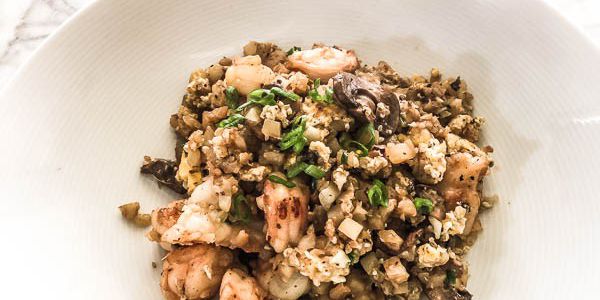 Cauliflower Shrimp Fried Rice