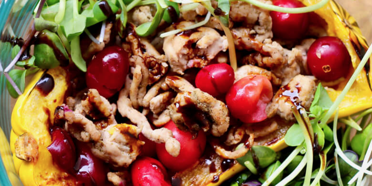 Turkey Squash Cranberry Bowl