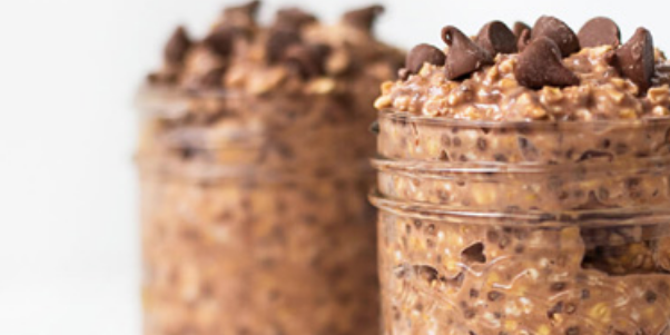 Peanut Butter Cup Overnight Oats