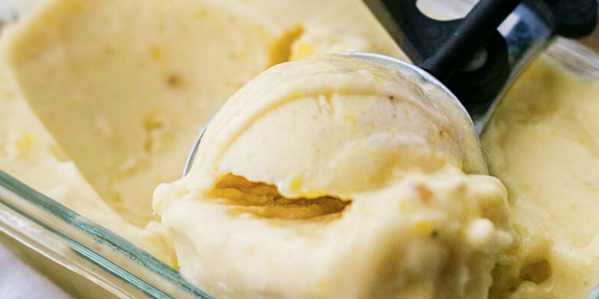 Dairy-Free Pina Colada Ice Cream