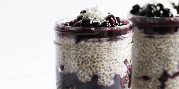 Blueberry Chia Pudding