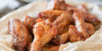 Sweet and sticky chicken wings