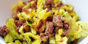 Garbage Stir-Fry With Curried Cabbage