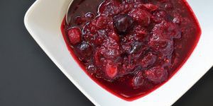 Paleo Cran-Cherry Sauce