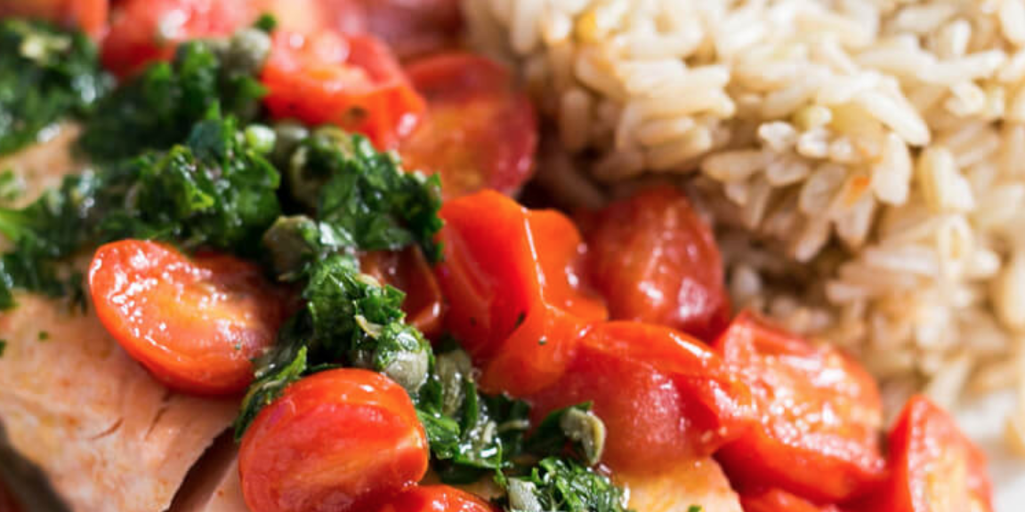 Salsa Verde Salmon