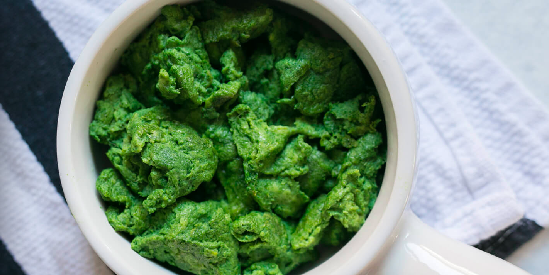 Spinach Scrambled Eggs [BF]