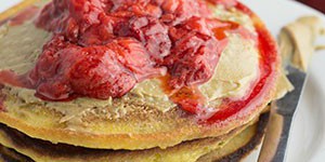 Coconut Almond Pancakes