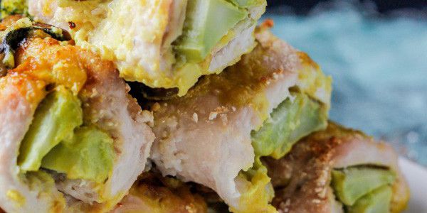 Turmeric broccoli chicken roll ups (AIP/Paleo)