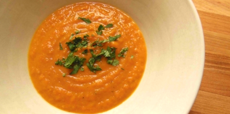 Curried Coconut Carrot Soup