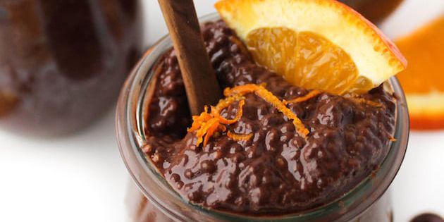 Chocolate Orange Chia Pudding