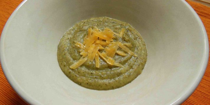 Roasted Broccoli Potato Soup