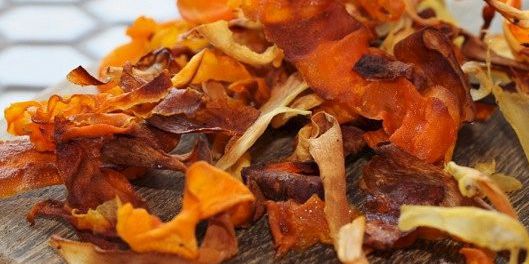 Carrot and Parsnip Chips ( Low HIstamine)