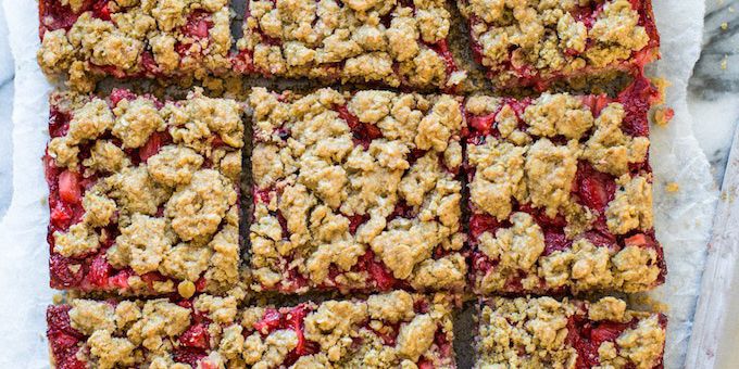 Strawberry Crumb Bars