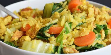 Low FODMAP Tofu Fried Rice