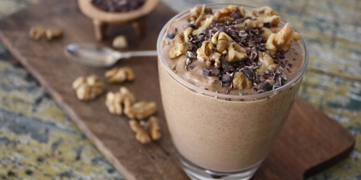 Walnut Brownie Breakfast Smoothie/Mousse