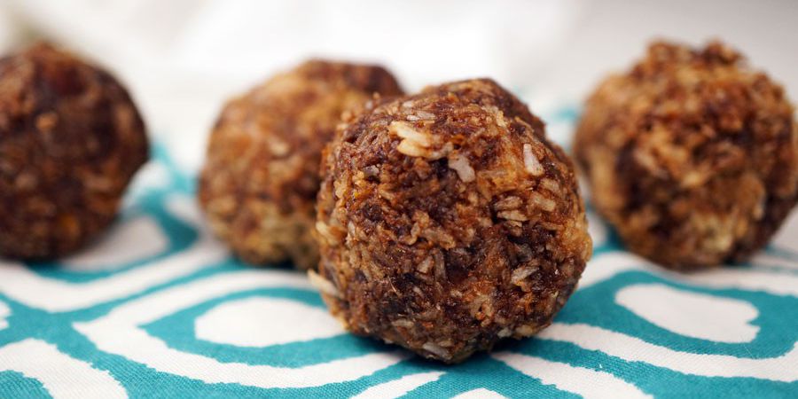 Orange Carob Bliss Balls
