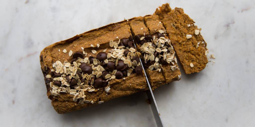 Sweet Potato Bread with Dark Chocolate Chips