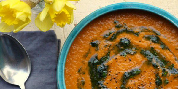 Low FODMAP Carrot and Coriander Soup