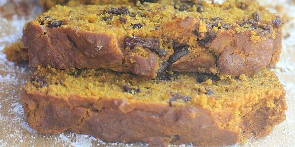 "One Bowl" Chocolate Chip Pumpkin Bread