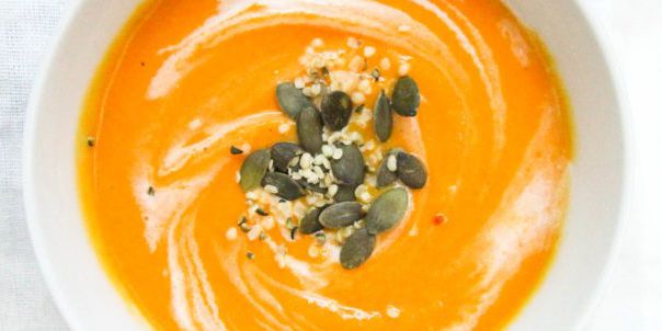 Carrot Coconut Ginger Soup