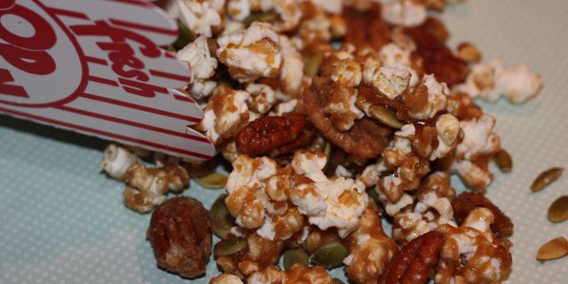 Maple Pecan Popcorn