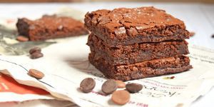 Salted Caramel Brownies (Low FODMAP & gluten-free)