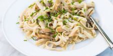 Low Fodmap Garlic Mushroom Pasta